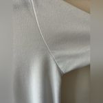 Boohoo  Women’s White Dress Size‎ US 18 With Ruffle Sleeves Photo 3