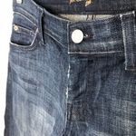 7 For All Mankind 7FAM dark wash dojo crop jeans Photo 4