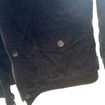 Eddie Bauer Women’s Black Quilted Corduroy Zip-up Jacket Photo 9