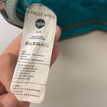 UO Without Walls Black Gold Metallic Reversible Bathing Suit Top SZ L Size L Photo 3