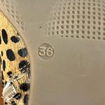 Eric Michael  Lynx Women's Boots Tan Animal Print Leather Upper Size 36 US Size 7 Photo 7