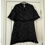 ZARA  Tweed Fringe Dress size small Photo 1