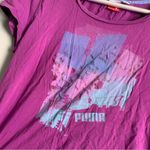 Puma  Purple Graphic Tee Shirt L Photo 1