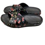 Cole Haan  Grand 360 Findra Black Floral Pool Slides Sandals Shoes Unisex M6 W8 Photo 3