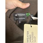 Dockers Women’s Tapered Crop Wool Blend Brown Straight Leg Pull On Pants XL Photo 6