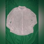 Rails  Kate 100% Silk Animal Print Patterned Button-Down Shirt size Large- Flaw Photo 1