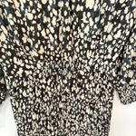 Ba&sh Lisi Pleated Printed Crepe Maxi Dress Floral Long Sleeves Size Medium 1977 Photo 8