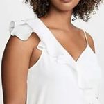 Parker NWT Addison Revolve Asymmetrical Jumpsuit in White, New w/Tag Retail $278 Photo 6