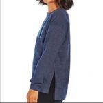 Wildfox New  “SOCIAL” Blue Statement Crewneck Sweatshirt in size XS Photo 5