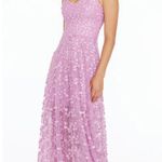 Dress the Population  Anabel Semisheer Sweetheart Neck Gown Lavender Size XS Photo 3