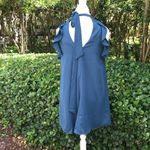 Alythea NWT  boutique blue ruffle dress Photo 4