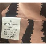 Akaiv Zebra Print Mini Skirt, Polyester, $18, Size M, B53 Photo 6