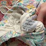 Sabo Skirt SABO Essia Cutout Mini Dress Blue Multi Floral Photo 2