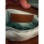 NEW Lily Jade Brown Leather Convertible Tote Bag Shoulder Bag Purse Backpack Photo 4