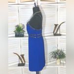 Sue Wong Nocturne Beaded Cocktail Dress Royal Blue Size 10 Photo 7