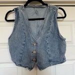 ZARA  Denim Vest Photo 0