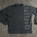 Lululemon  Perfectly Oversized Crew Logo RARE SPELLOUT Photo 0