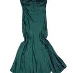 Here Comes the Sun  - Strapless Gown in Forest Green Photo 0