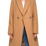 DKNY brown Wool Coat Photo 0