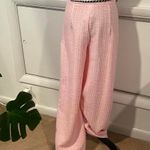 SheIn Pink, white, and black tweed 2 piece suit, size M US 6 Photo 4