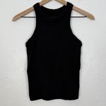 Lululemon  Ribbed Nulu Racerback Yoga Tank Top in Black Size 4 Photo 1