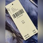 Anthropologie  The Tilda Mini Slip Skirt XS Blue $88 Retail NWT Photo 3