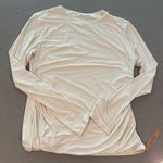 Easy Gala Women's XL Long Sleeve Ruched Tunic Top Casual Everyday Tan Photo 0