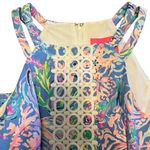 Lilly Pulitzer  Pearl Shift Stretch Sleeveless Dress All Together Now Size 6 Photo 3