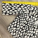East 5th Black & White Print Cropped Textured Material 3/4 Sleeve Blazer Size L Photo 15