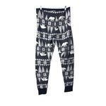Old Navy Old Navy XL Fleece Pajama Pants Navy White Polar Bear Fair Isle Cozy Winter Photo 11