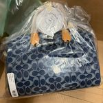 Coach Rowan Large Satchel Bag In Signature Canvas cy699 Photo 4