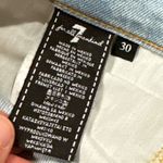 7 For All Mankind 7FAM lux vintage Josefina jeans size 30 Photo 2