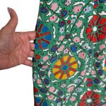 Rhode Green Zinnia Floral Print Short Sleeve Midi Dress Size 8 Photo 7