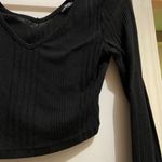 SheIn Long Sleeve Crop Top Photo 6