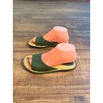 Born Leather Studded Slide Sandals Women Green Size 7 Style W7248 Photo 1