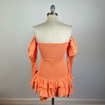 Tularosa  Poppy Dress in Pale Peach Photo 5