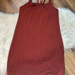 Athleta Hyper Focused Bra Dress In Powervita In Dried Cinnamon Photo 0