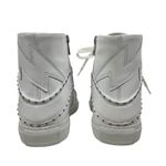 Zadig & Voltaire High Flash Studded Leather High Top Sneaker White Size 40 Photo 9