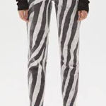 Ksubi NEW Pointer Wild Static Animal Print Black & White Size 25 Photo 0