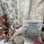 One World Women's 2XL Paisley Embellished Tunic Multicolor Lagenlook Artsy Boho Photo 4