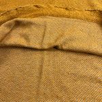 Free People  Pumpkin Knit Oversized Hoodie Drug Rug Baseball Stitch Size L Photo 6