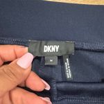 DKNY Navy Jogger Pants with Silver Accents Photo 3