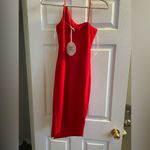 Princess Polly  Red Sheath Midi Dress Photo 2