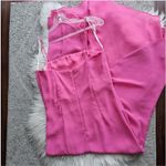 Vintage Garden Party Custom Dress Pink Size M Photo 3