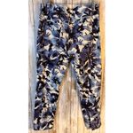 Chico's Platinum Denim Floral Print Ankle Jeans - Size 8 Photo 4