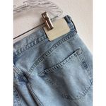 Citizens of Humanity Ayla Raw Hem Crop Jeans 32 Soda Pop Wide Leg Denim Blue Photo 11