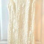A'Gaci White Cream Lace Dress  Photo 0