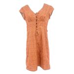 Calvin Klein Jeans Vtg Y2K Corduroy Babydoll Dress 1 Cottagecore Boho Romantic Photo 1