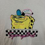 Sponge Bob Who Lives in a Pinnacle Under the Sea White Tshirt size XL Photo 1