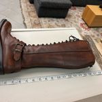 Colin Stuart Boots Elegant Chestnut Lace-Up   Collection 7 1/2 Like New Gorgeous! Photo 8